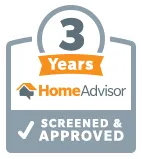 3 years home advisor badge
